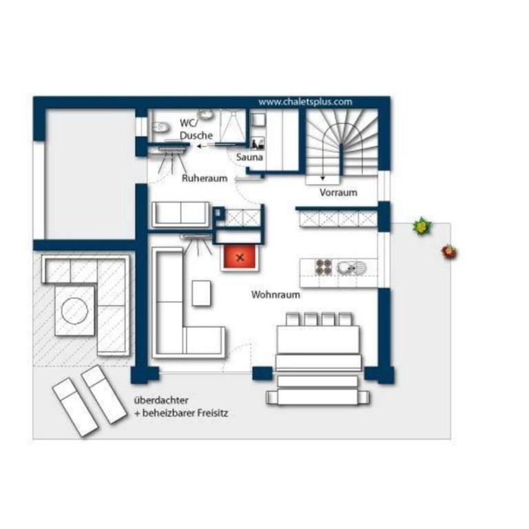 Nationalpark Chalet Schwarze Wand - Ferienhaus - 43
