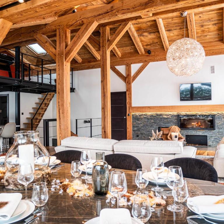 Chalet Bonami 450 m2 salle cinema jacuzzi hammam - Chalet - 3