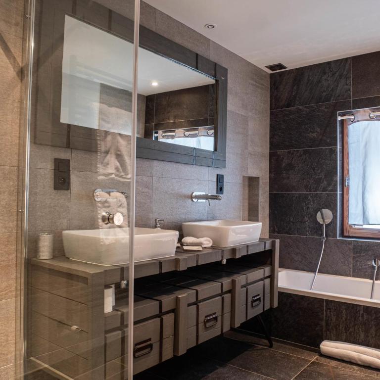 Chalet Bonami 450 m2 salle cinema jacuzzi hammam - Chalet - 19