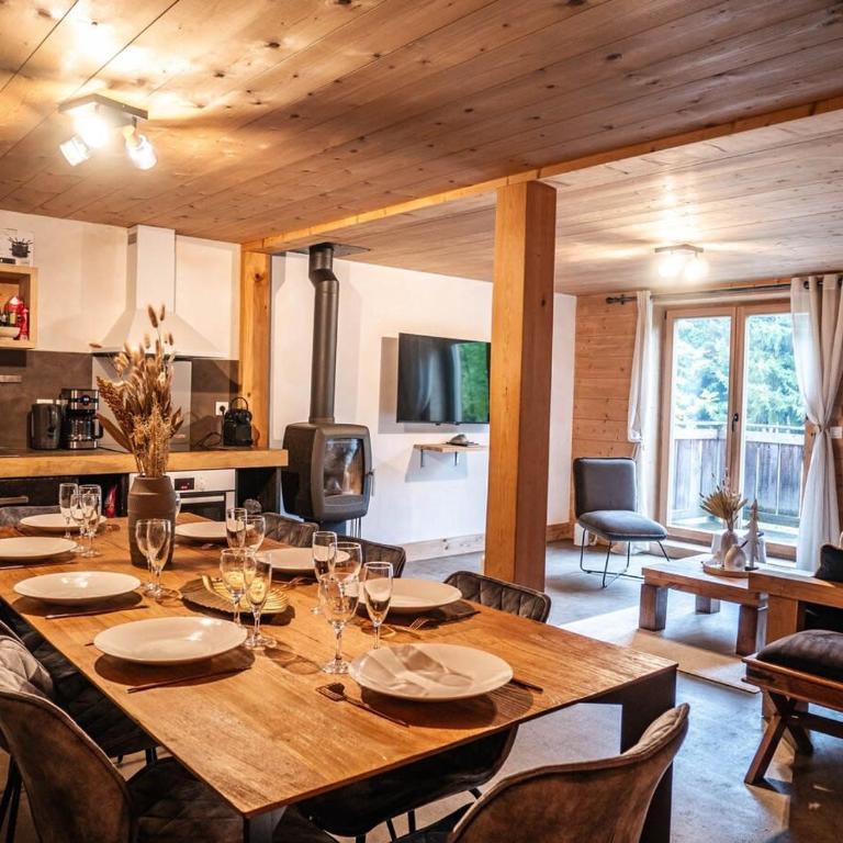 Demi Chalet au coeur de Chamonix - Zefi - Apartamento - 3