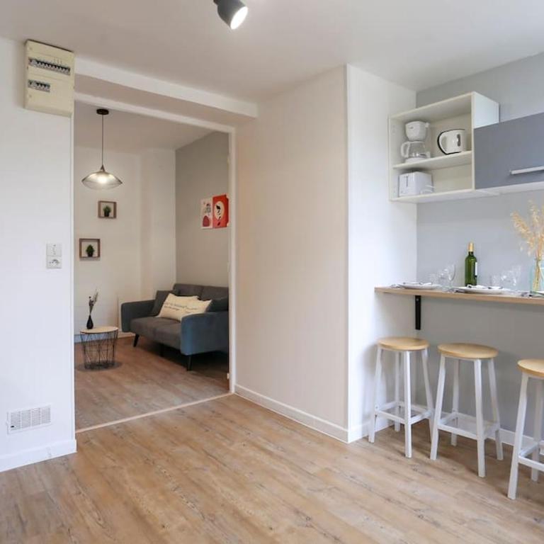L'Hortillon Amiens 4 pers 8min Centre ville & Gare - Two-Bedroom Apartment - 12