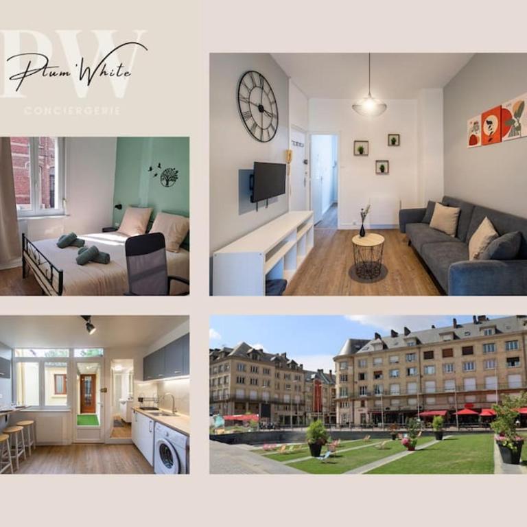 L'Hortillon Amiens 4 pers 8min Centre ville & Gare - Two-Bedroom Apartment - 2