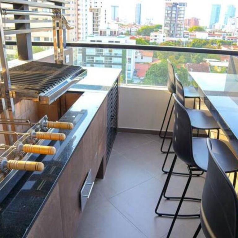 Apto Familiar Lujoso Comodo en Zona empresarial - Apartamento de 2 dormitorios con balcón - 29