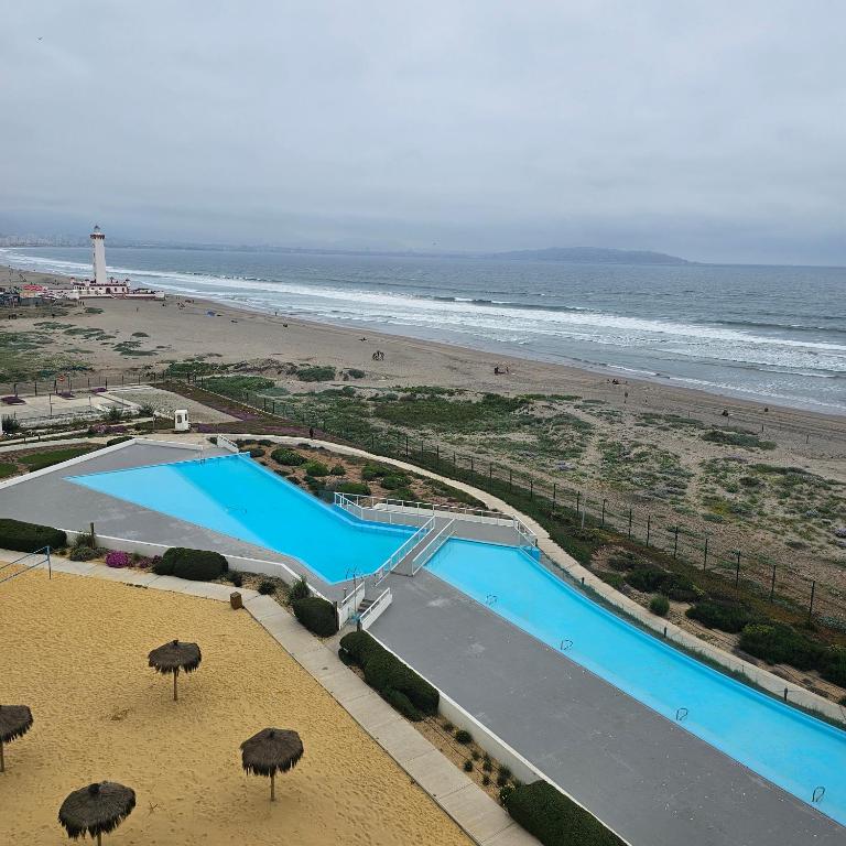 La Serena, Laguna Sense - Apartamento de 1 dormitorio con balcón y vistas al mar - 2