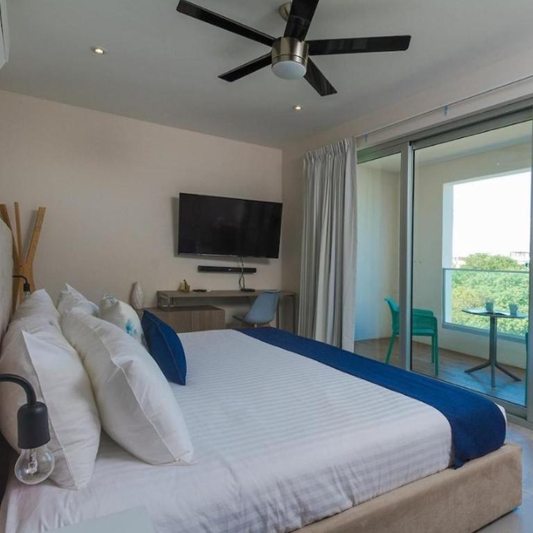 Gallery By Home Tulum - Deluxe Apartment mit 2 Schlafzimmern - 9
