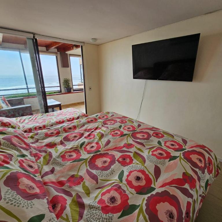 Gran Depto 12 Pers, Frente al Mar, 4 Esquinas, king,Queen,8 singles - Four-Bedroom Deluxe Apartment - 17