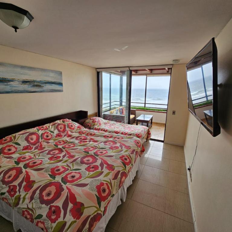 Gran Depto 12 Pers, Frente al Mar, 4 Esquinas, king,Queen,8 singles - Four-Bedroom Deluxe Apartment - 16