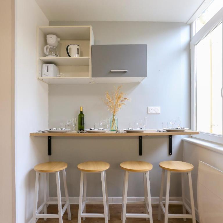 L'Hortillon Amiens 4 pers 8min Centre ville & Gare - Two-Bedroom Apartment - 7