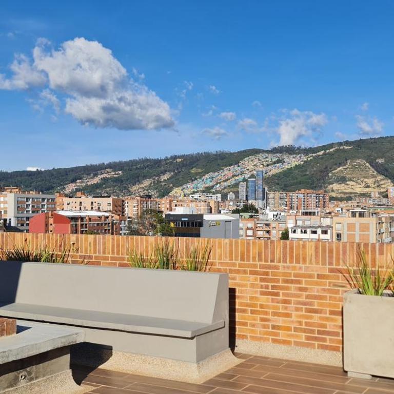 Aparta estudio Bogota zona exclusiva al norte - Apartamento de 1 dormitorio - 13