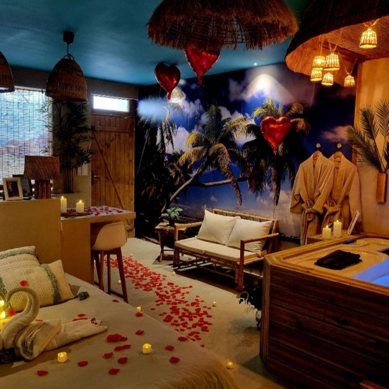 Les Spas de la Mer, Appart&Spa Aloha, 100m de la plage, Plein cœur du Grau - Appartamento con 1 Camera da Letto - 41