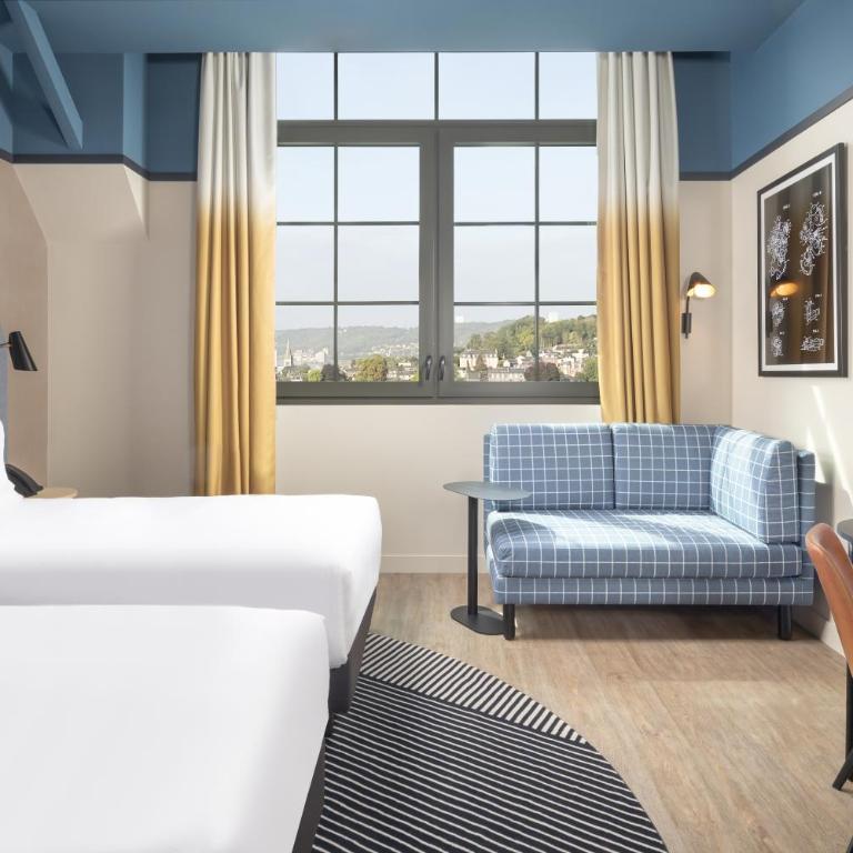 Hyatt Place Rouen - Chambre Lits Jumeaux Deluxe - Vue sur Ville - 7