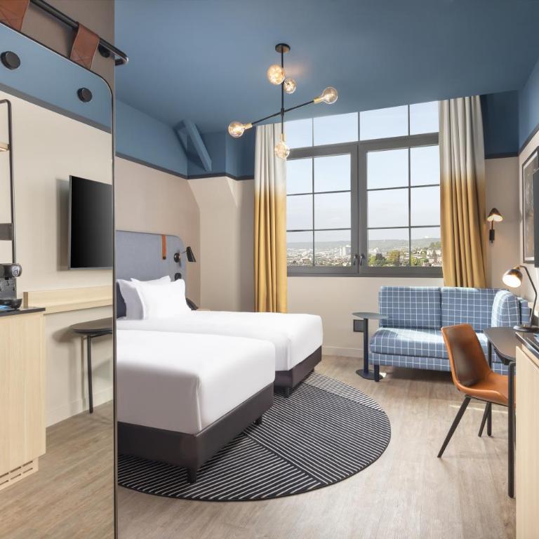Hyatt Place Rouen - Chambre Lits Jumeaux Deluxe - Vue sur Ville - 6