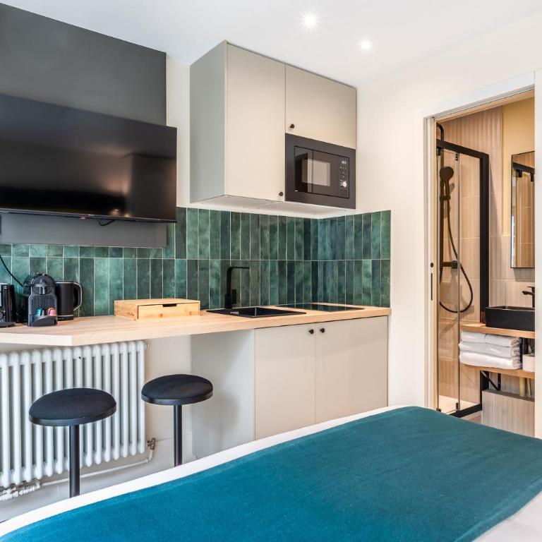 Maison Menilmontant - Studio Lit Queen-Size - 10