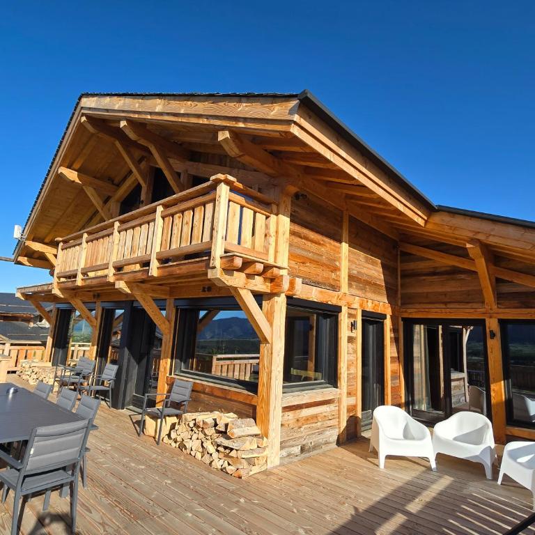 Chalet Aguila - Jacuzzi et sauna panoramique - vue spectaculaire - Chalet Supérieur - 93