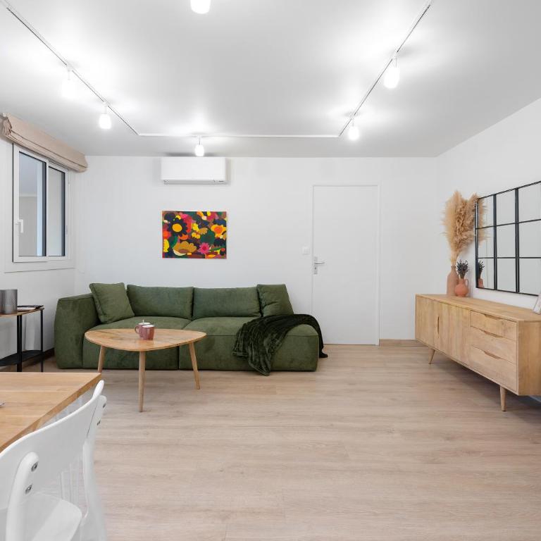 T2 Calme absolu - Coeur Toulouse - Saint Cyprien - climatisation - Terrasse arborée - One-Bedroom Apartment - 43