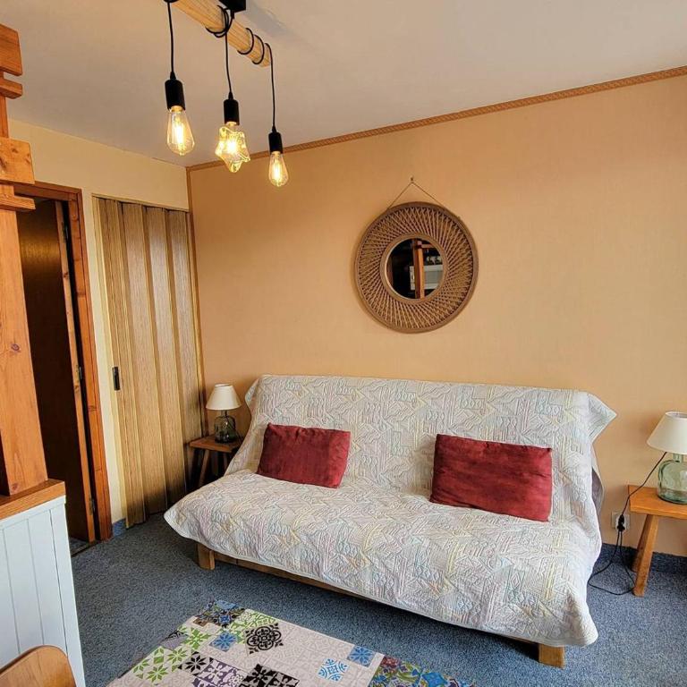 Studio 4 pers, balcon sud, parking, résidence calme - Studio - 6