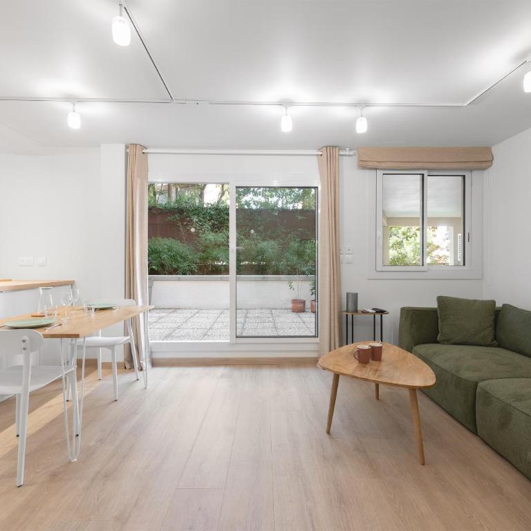 T2 Calme absolu - Coeur Toulouse - Saint Cyprien - climatisation - Terrasse arborée - One-Bedroom Apartment - 55