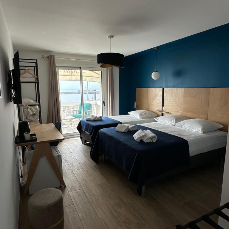 L'Hôtel De La Plage - Chambre Triple avec Terrasse - 2