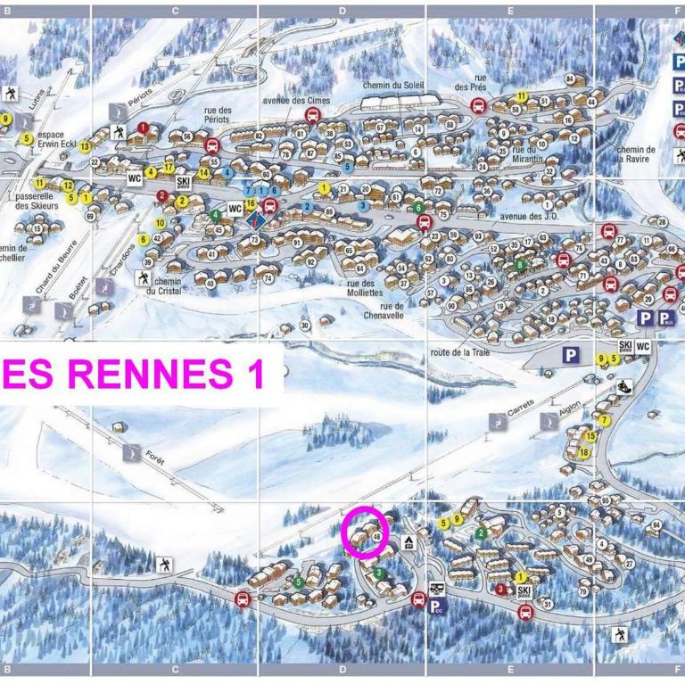 Charmant appart 3 pièces, bien équipé, 4-5 pers, parking, Les Saisies - FR-1-293-208 - Apartment (4 Erwachsene) - 4