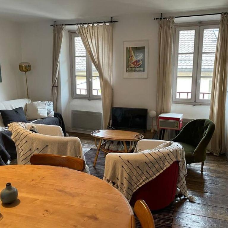 Le Real-AX, Grand Appartement au Coeur de Ax les Thermes - Apartamento de 3 dormitorios - 4