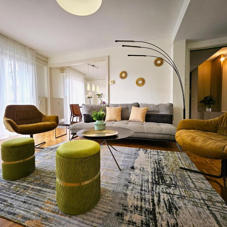 Charmant T4- Centre Ville- Parking Privé - Apartment mit 3 Schlafzimmern - 1