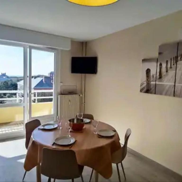 Le phare de l'Authie - Apartment mit 1 Schlafzimmer, Balkon und Stadtblick - 1