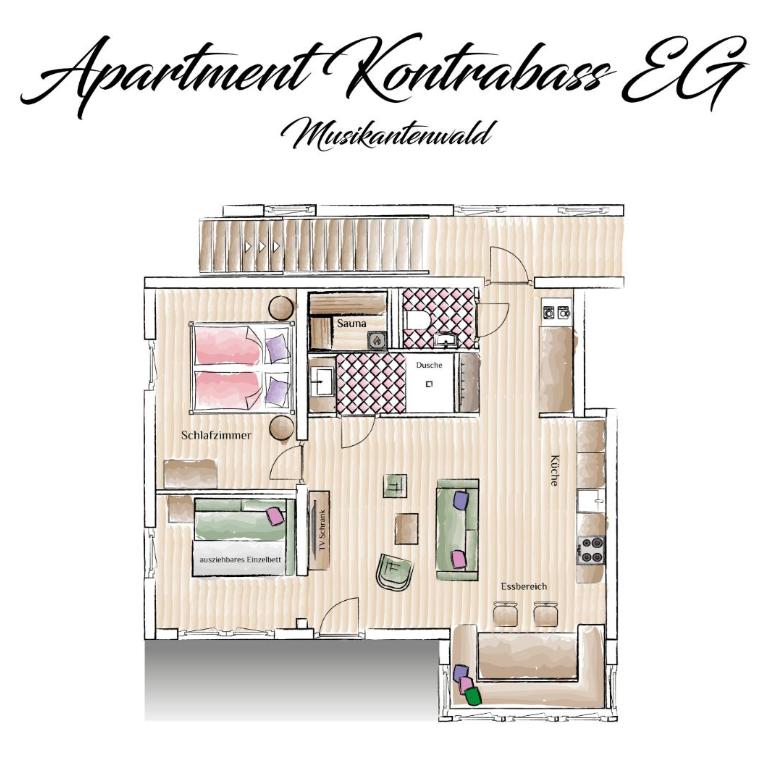 Narzissendorf Zloam am Grundlsee - Two-Bedroom Apartment - 12