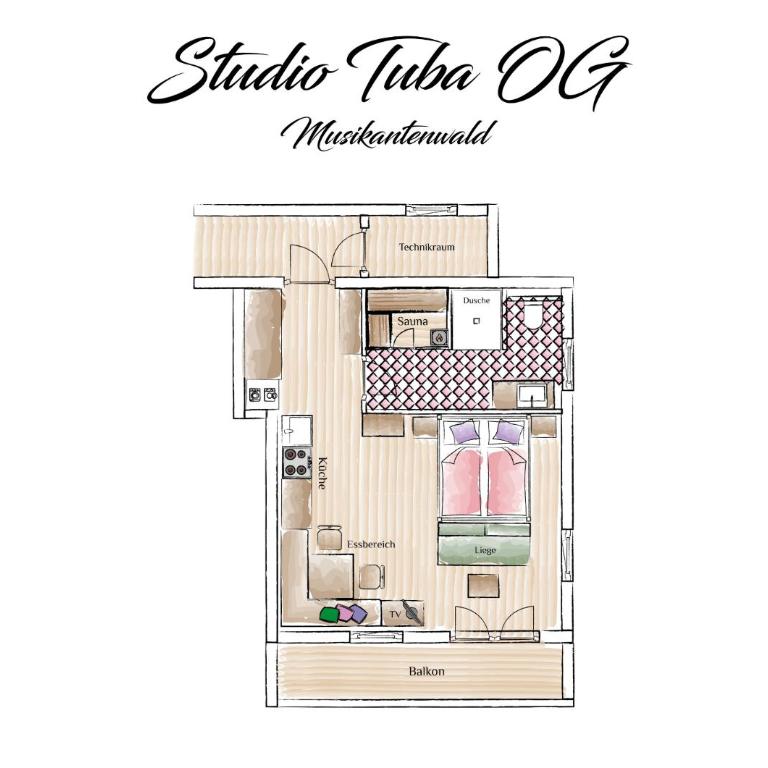 Narzissendorf Zloam am Grundlsee - Studio Apartment - 12