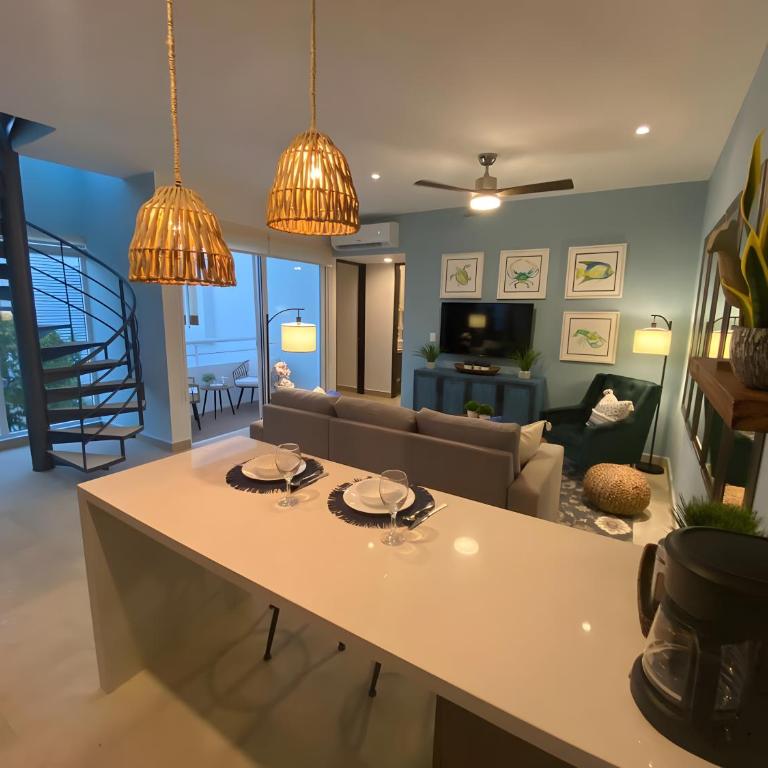 Luxury penthouse w-jacuzzi in the heart of Tulum - Two-Bedroom Apartment - 47