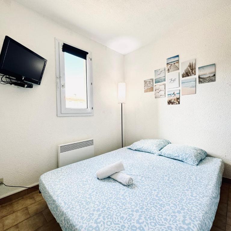 15 min à pieds de la mer- piscine privée- place de parking privée - Appartement 1 Chambre - 5