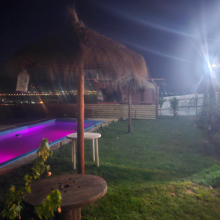 Cabaña 01, con piscina - Two-Bedroom House - 13