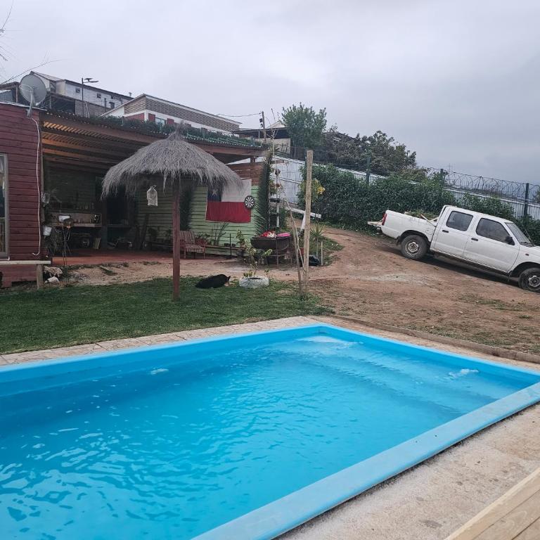 Cabaña 01, con piscina - Casa de 2 dormitorios - 14
