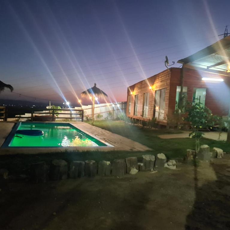 Cabaña 01, con piscina - Casa con 1 dormitorio - 17