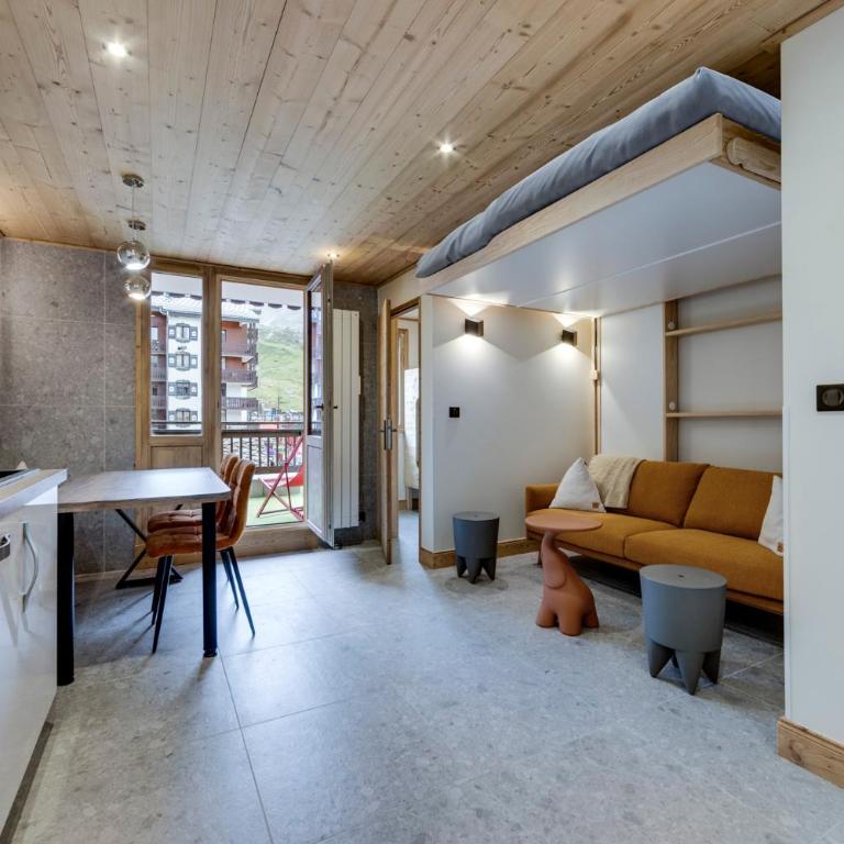 Appartement Ski aux Pieds 2100m - Le Nid Tignes Val Claret - Apartment with Mountain View - 2