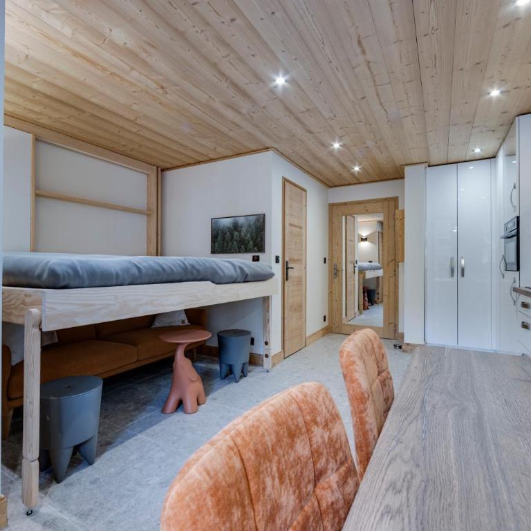 Appartement Ski aux Pieds 2100m - Le Nid Tignes Val Claret - Apartment with Mountain View - 4