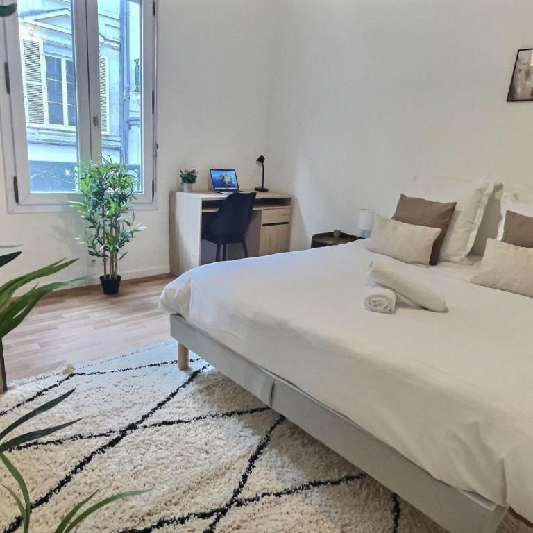 Plein centre 8pers 4ch 2sdb, Terrasse, billard Angers ROE - Appartement - 19