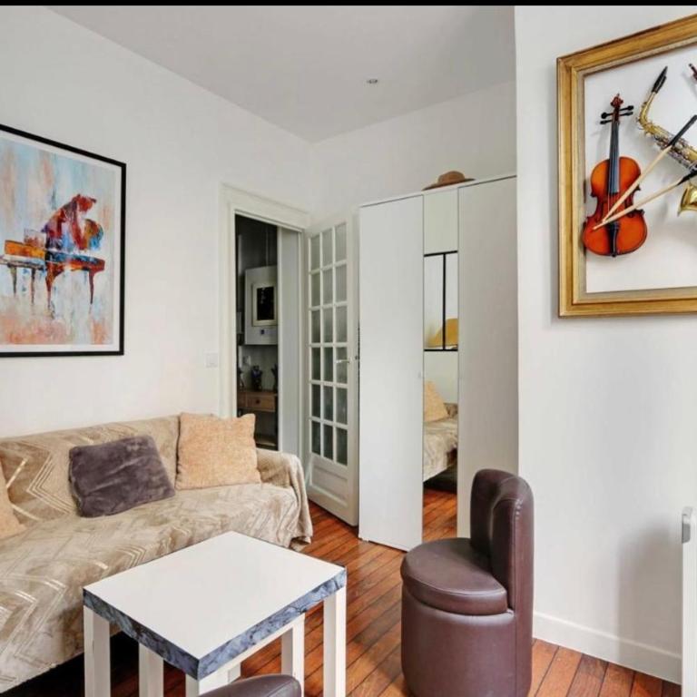 Appartement 33m2 , Magnifique 2 pièces, clair neuf - Appartement 1 Chambre - 7