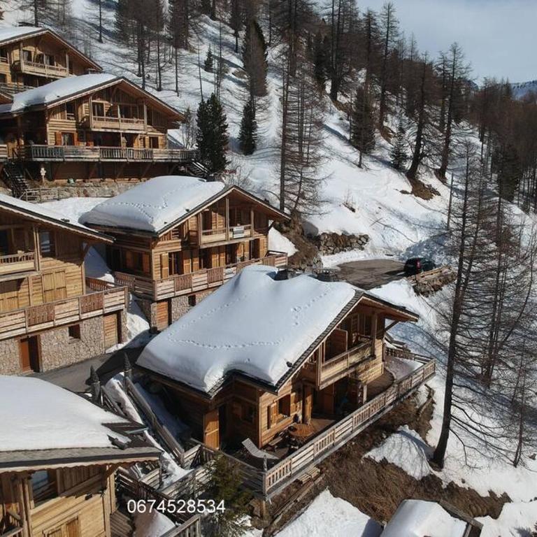 Chalet tout confort dans la résidence les chalets du Mercantour isola 2000 - Chalet Supérieur - 3