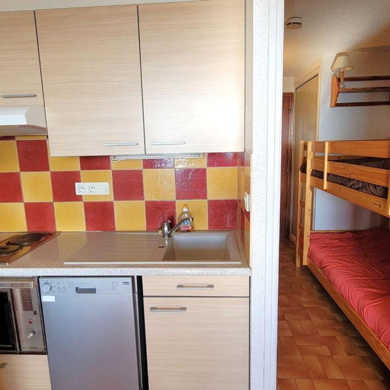 Studio cosy 4 pers avec balcon sud, centre station, animaux admis - Saint-Michel-de-Chaillol - FR-1-393-4 - Studio - 10