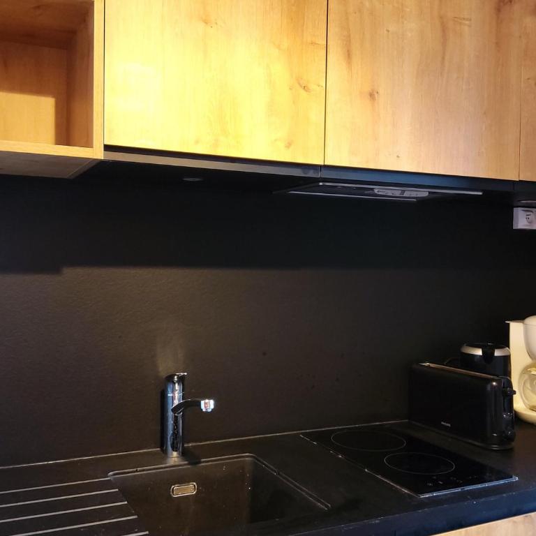 Studio cabine 5 pers. bien aménagé à Arc 1600, proche pistes - FR-1-411-396 - Studio - 11
