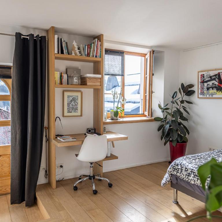 Chalet à Megève-Vauvray - Grands Appartements , vue Mont Blanc - Appartement - 25