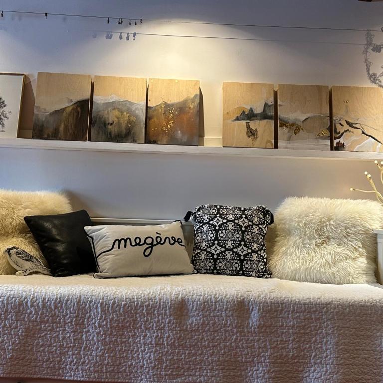 Chalet à Megève-Vauvray - Grands Appartements , vue Mont Blanc - Appartement - 32