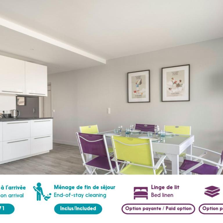 Appartement pour 4 avec vue sur la marina - Apartment - 4