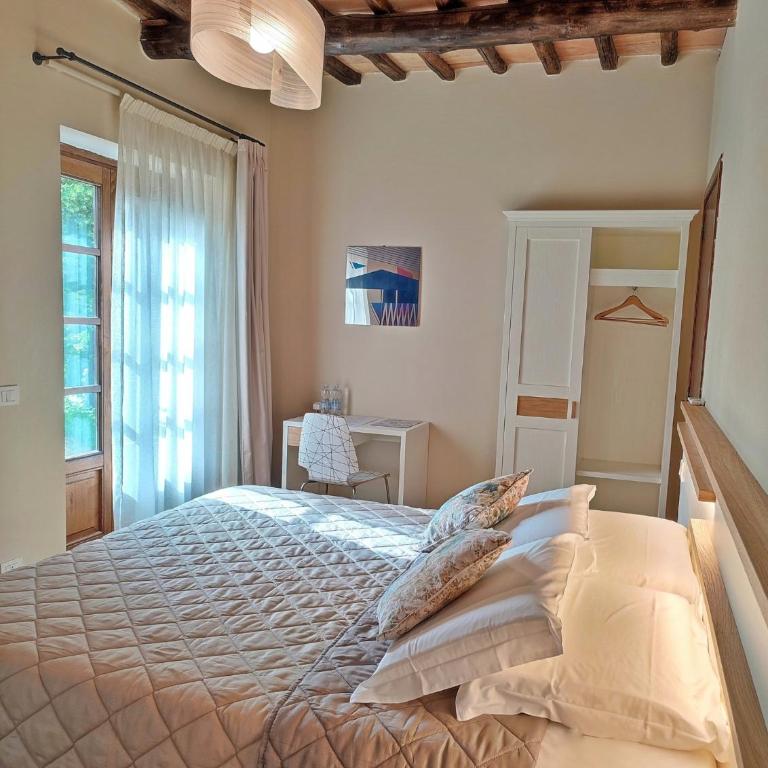 CasalPiano - Camera Matrimoniale/Doppia con Letti Singoli con Vista Giardino - 1