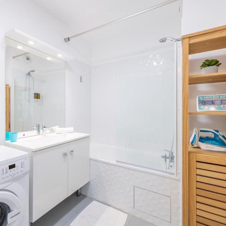 Le Cartier Appt F3, 7mn Disneyland, Parking,Terrace - Apartment mit 2 Schlafzimmern und Terrasse - 39