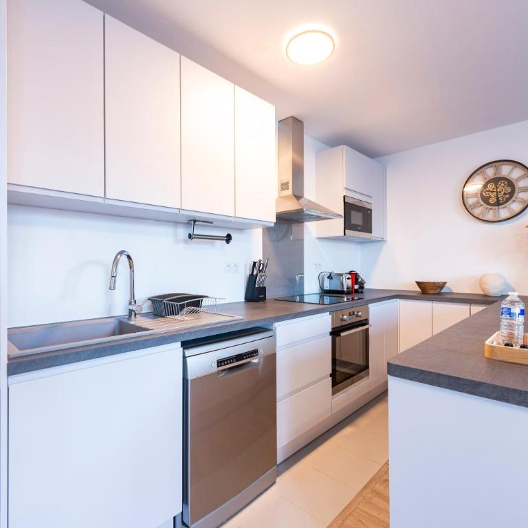 Le Cartier Appt F3, 7mn Disneyland, Parking,Terrace - Apartment mit 2 Schlafzimmern und Terrasse - 7