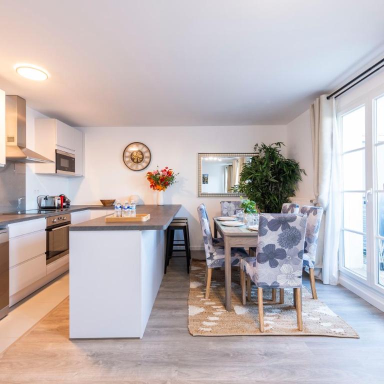 Le Cartier Appt F3, 7mn Disneyland, Parking,Terrace - Apartment mit 2 Schlafzimmern und Terrasse - 14