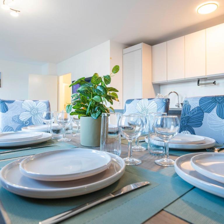 Le Cartier Appt F3, 7mn Disneyland, Parking,Terrace - Apartment mit 2 Schlafzimmern und Terrasse - 30