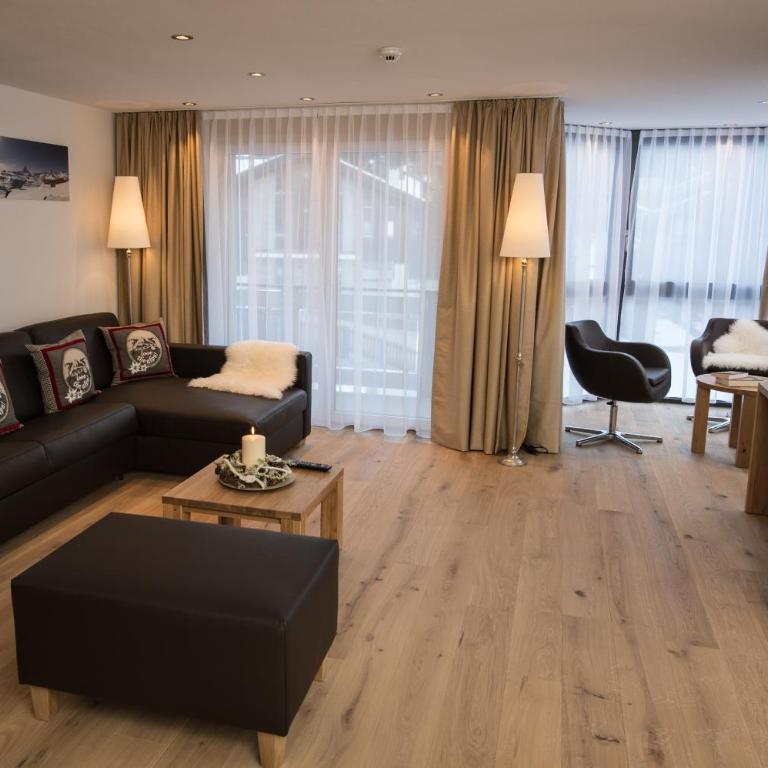 Suitenhotel Panorama Ski Lodge - Apartment mit 2 Schlafzimmern und Blick auf das Matterhorn - 4