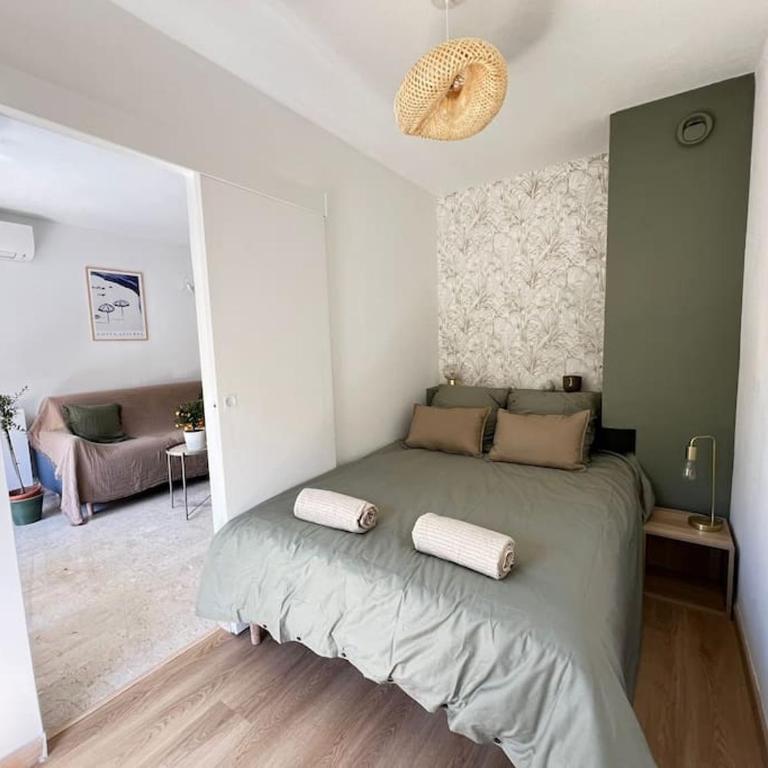 Appartement 2P rénové avec terrasse au Port de Nice - Apartamento de 1 dormitorio - 15